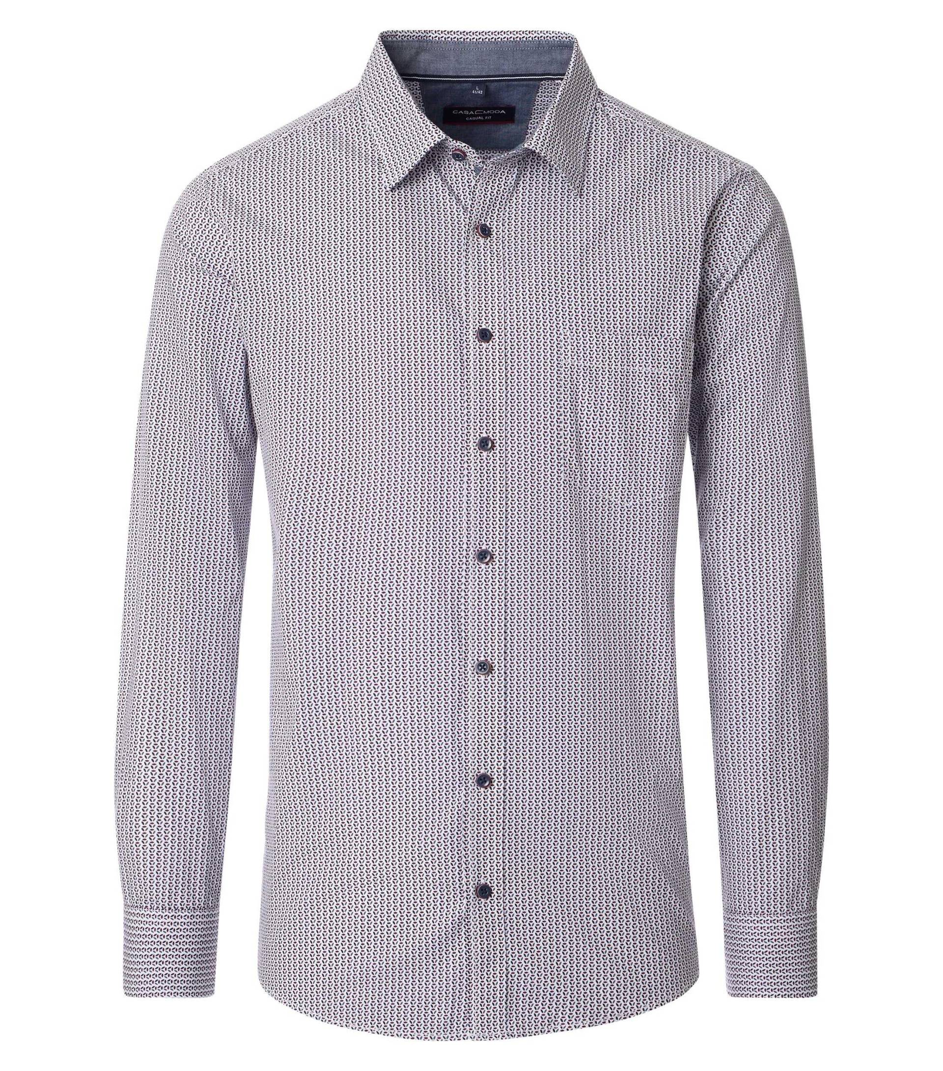 CASAMODA - Freizeithemd rot - Gr. - L von CASAMODA