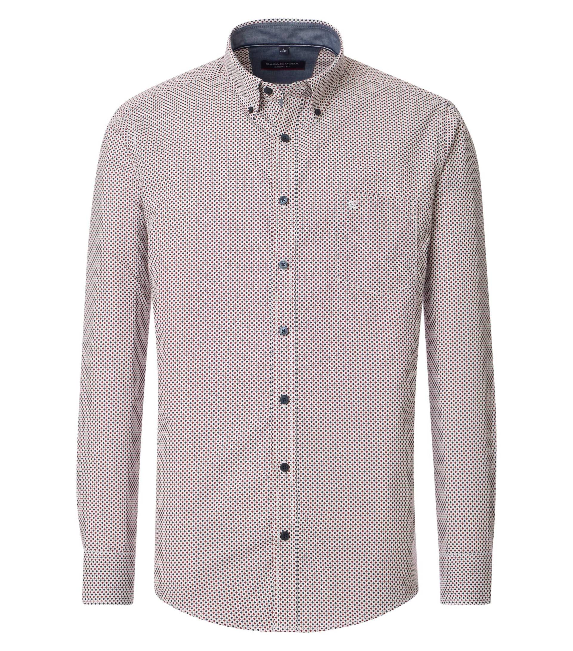 CASAMODA - Freizeithemd rot - Gr. - L von CASAMODA