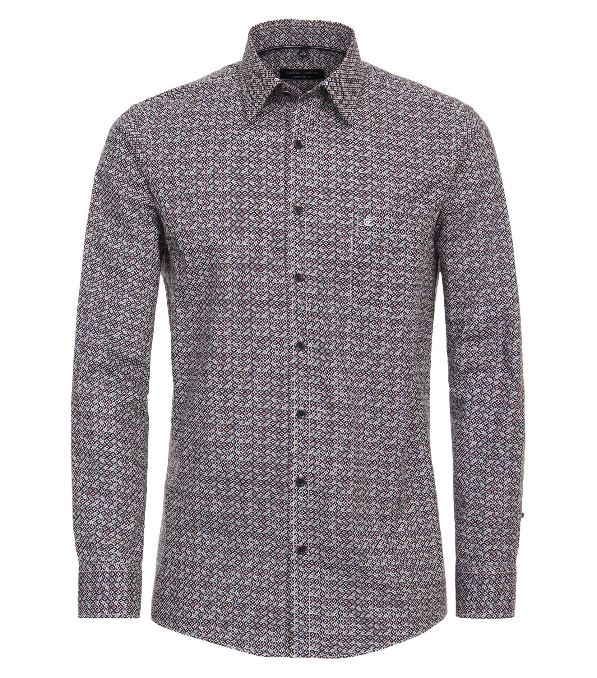 CASAMODA - Freizeithemd rot - Gr. - M von CASAMODA