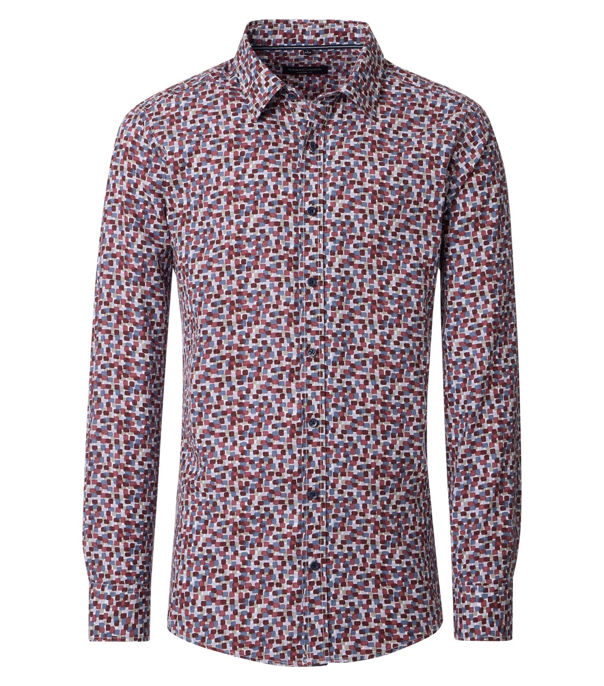 CASAMODA - Freizeithemd rot - Gr. - XL von CASAMODA