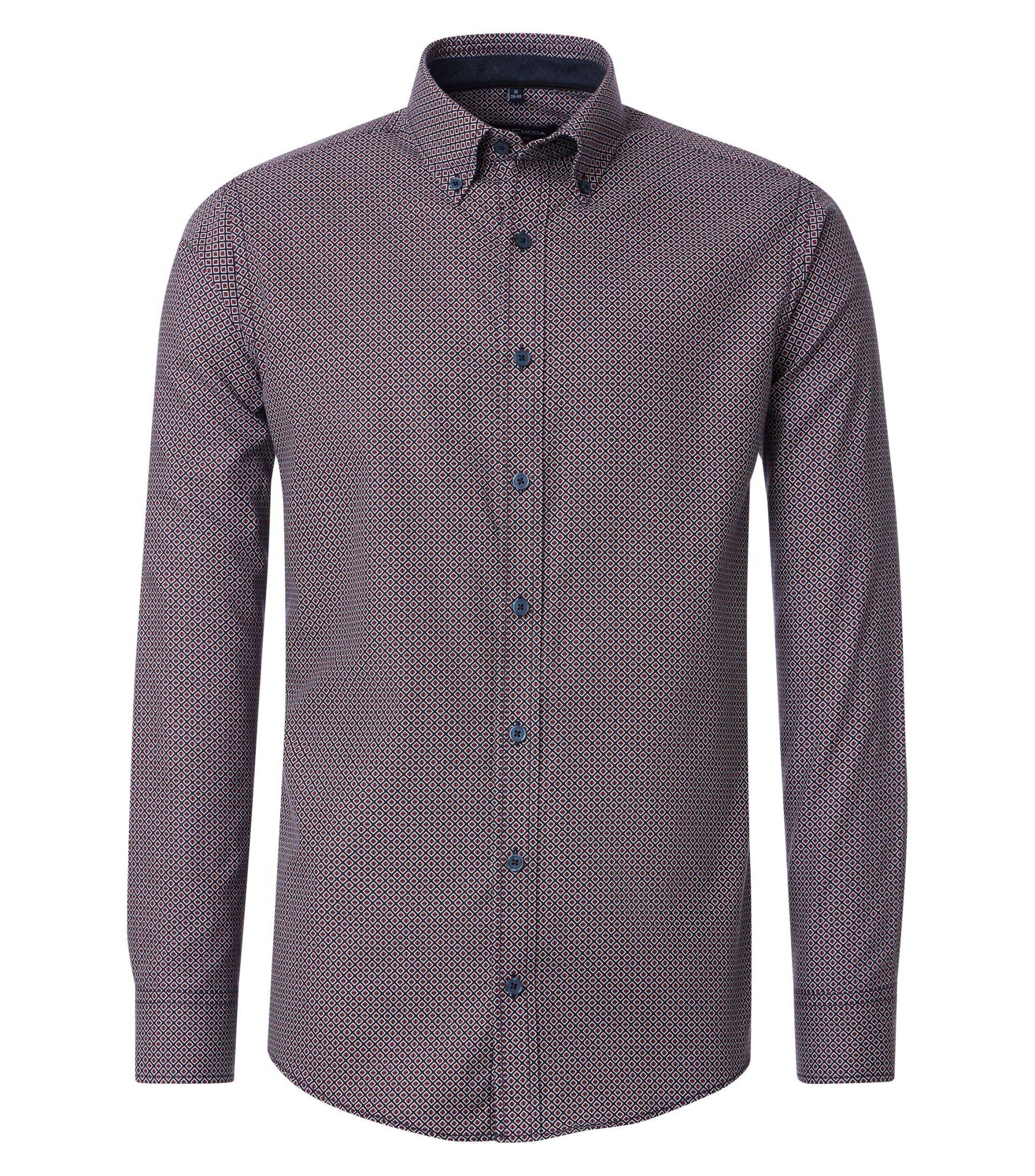 CASAMODA - Freizeithemd rot - Gr. - XL von CASAMODA