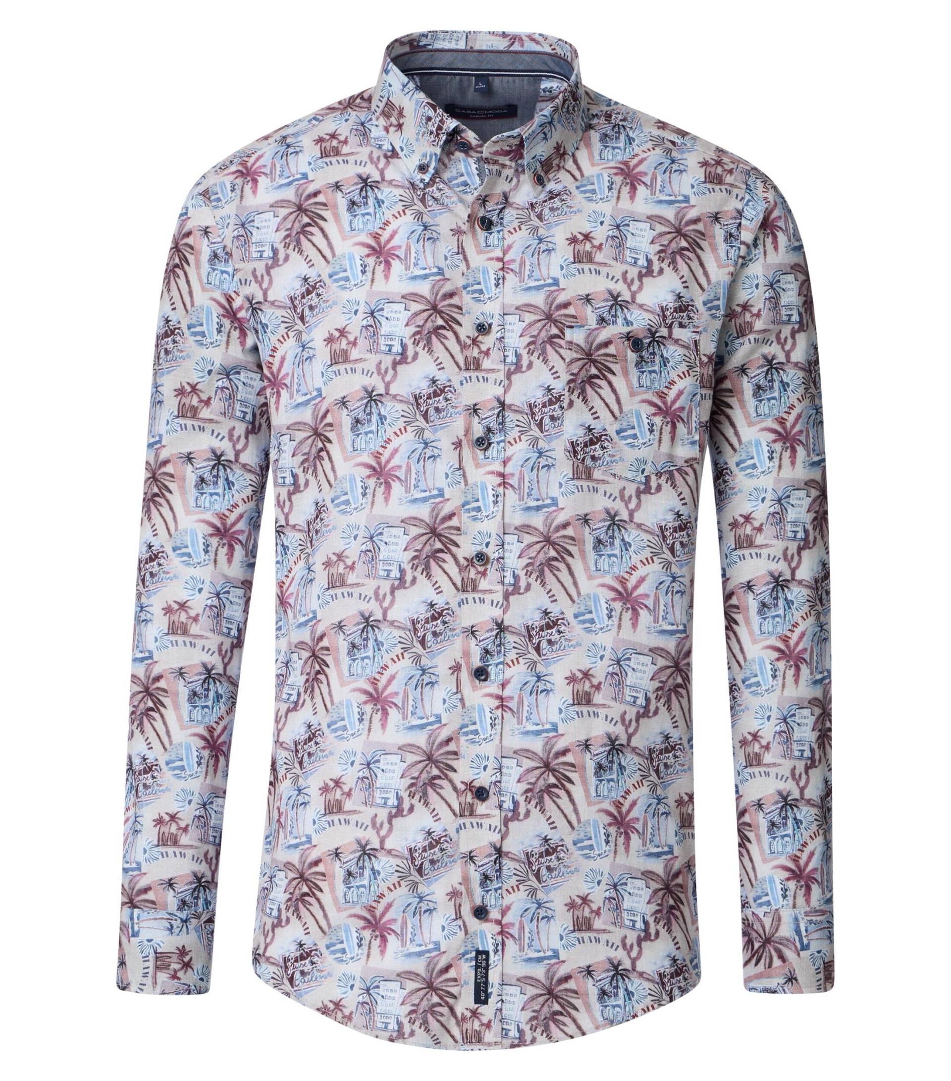 CASAMODA - Freizeithemd rot - Gr. - XXL von CASAMODA