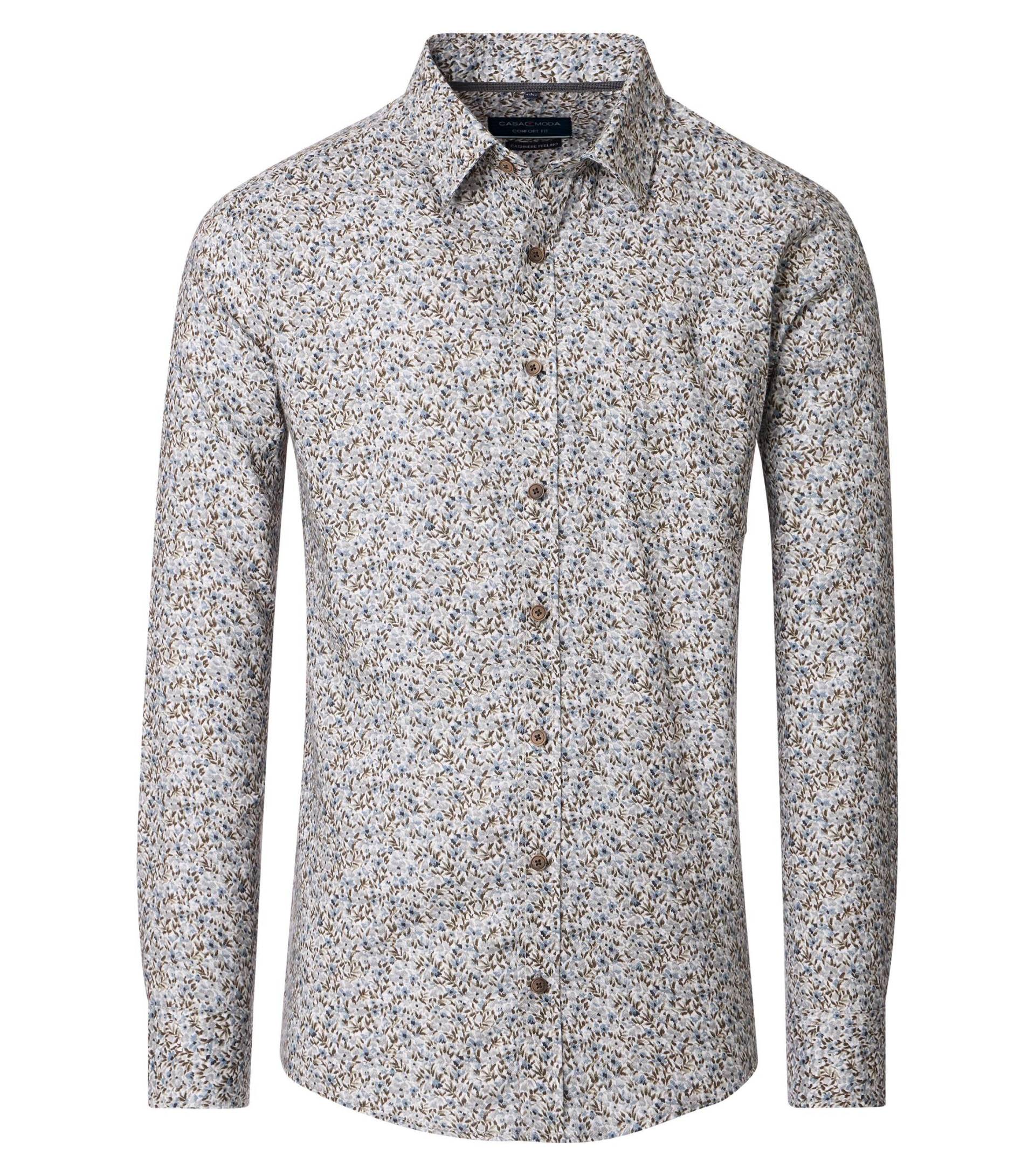 CASAMODA - Freizeithemd silber - Gr. - M von CASAMODA