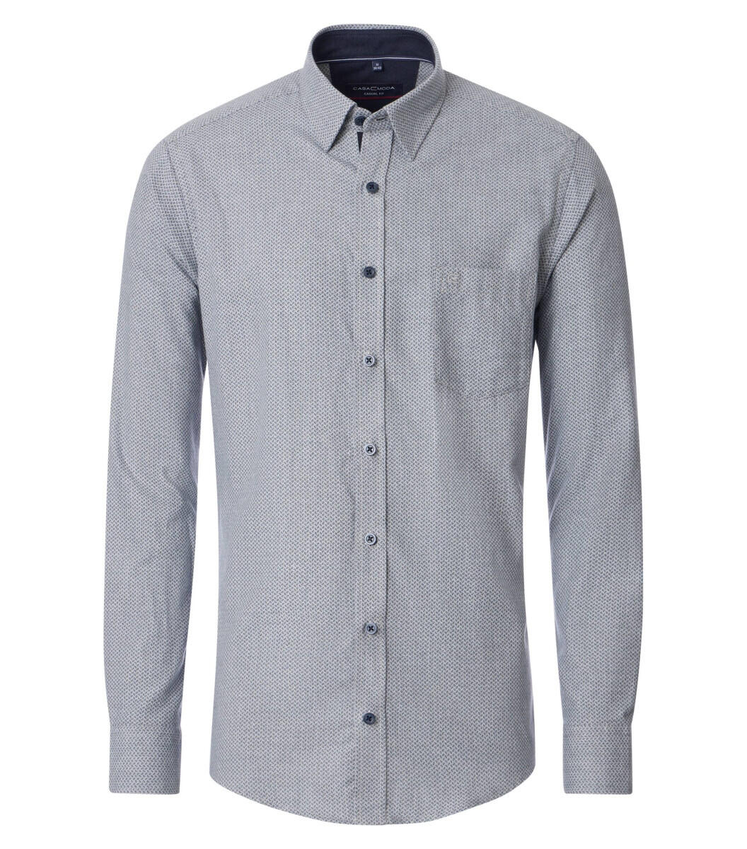 CASAMODA - Freizeithemd silver - Gr. - 3XL von CASAMODA