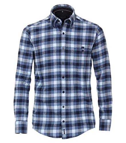 CASAMODA Freizeithemden kariert Casual Fit Aquadunkelblau XXL CASAMODA Freizeithemden kariert Casual Fit Aquadunkelblau XXL von CASAMODA