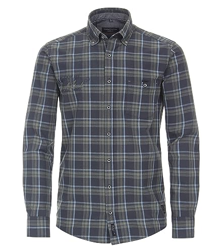 CASAMODA Freizeithemd kariert Casual Fit graues Dunkelblau XXL CASAMODA Freizeithemd kariert Casual Fit graues Dunkelblau XXL von CASAMODA