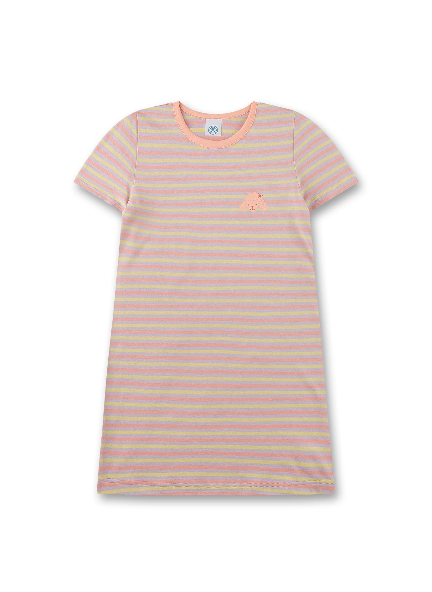 Sanetta - Sleepshirt peach pearl - Gr. - 104 von Sanetta