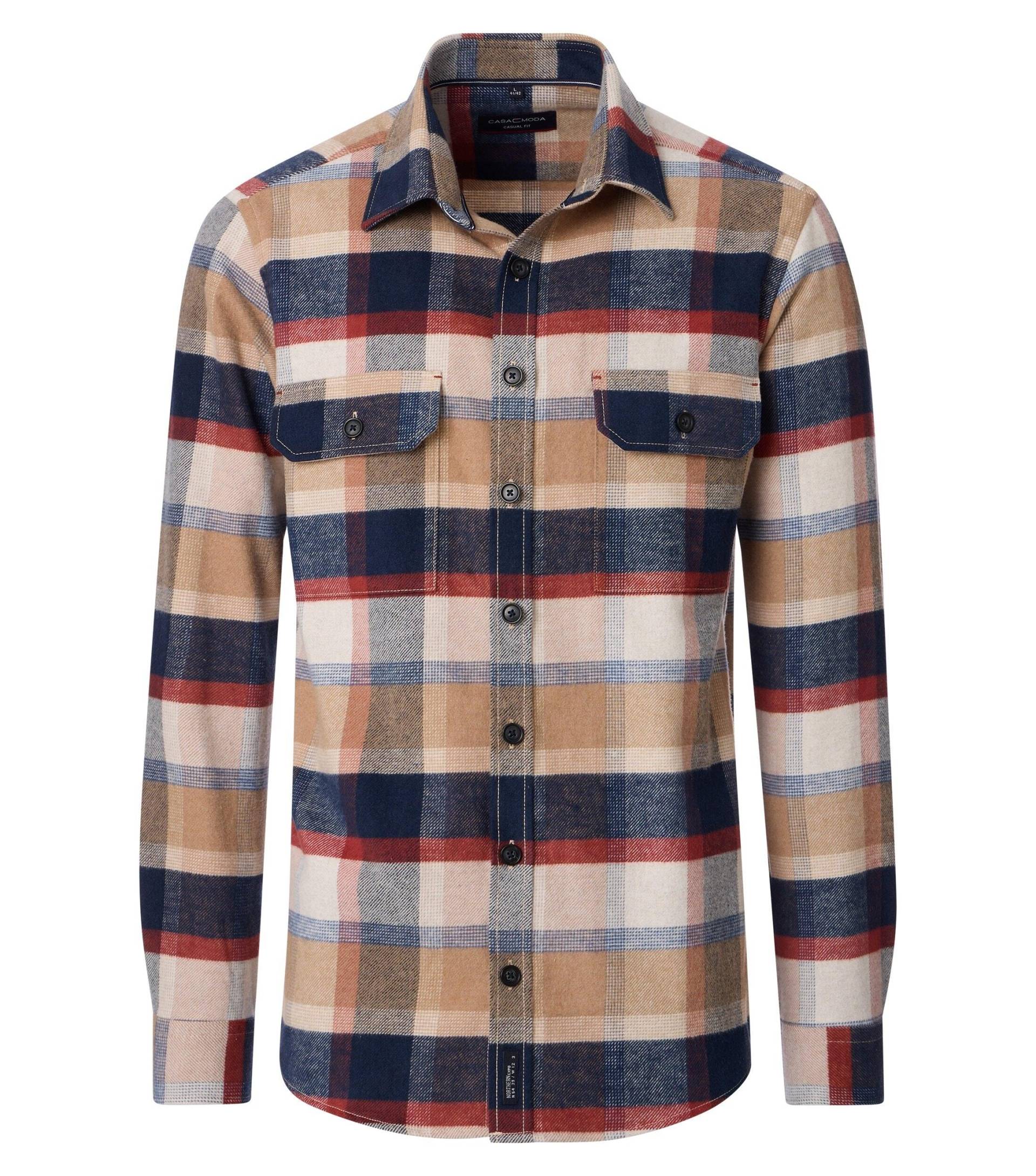 CASAMODA - Hemdjacke blau - Gr. - XL von CASAMODA