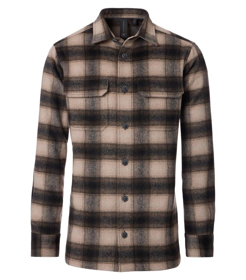 CASAMODA - Hemdjacke braun - Gr. - 4XL von CASAMODA