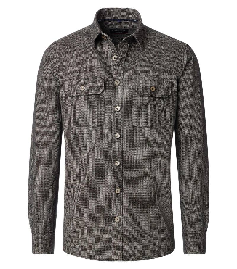 CASAMODA - Hemdjacke braun - Gr. - XXL von CASAMODA