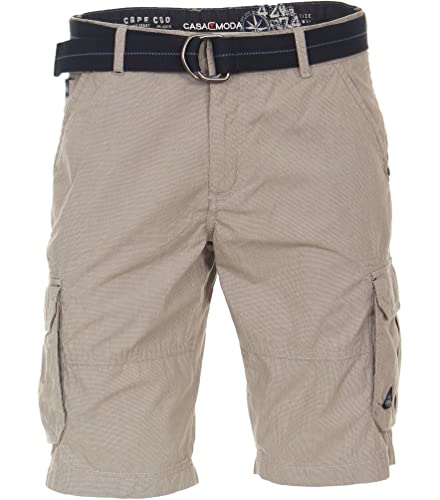 CASAMODA Herren Bermuda Short Baumwolle beige Größe W32 von CASAMODA