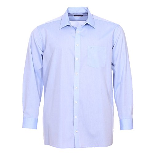 Casamoda Herren Hemd Businesshemd, Blau (Hellblau 115), 40 von CASAMODA