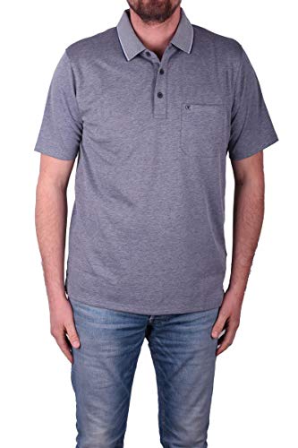 CASAMODA Polo-Shirt Uni Weißblau 6XL von CASAMODA