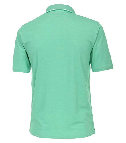 CASAMODA Herren Polo-Shirt unifarben Brusttasche,mint 304,M von CASAMODA