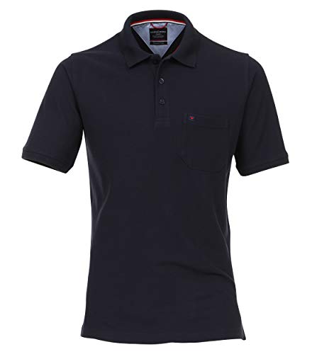 CASAMODA Herren Poloshirt 004270, Blau (blau 105), Small (Herstellergröße: S) von CASAMODA