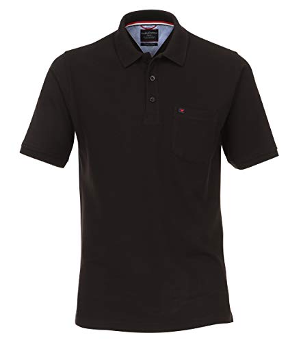 CASAMODA Herren Poloshirt 004270 Gr. Large (Herstellergröße: L) Schwarz (schwarz 80) von CASAMODA