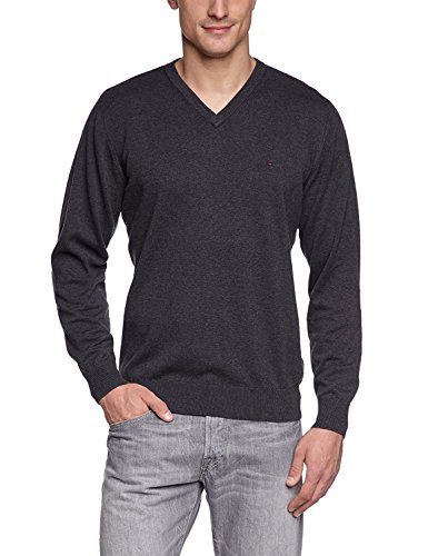 CASAMODA Herren Pullover Regular Fit 004130/74, Gr. 60 (4XL), Grau (74 anthrazit) von CASAMODA