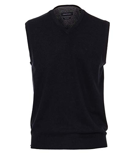 CASAMODA Herren Pullunder Unifarben 004460 Gerade Schnittführung, 135 Blau, XL von CASAMODA