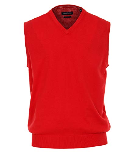 CASAMODA Herren Pullunder Unifarben 004460 Gerade Schnittführung, Grauschwarz - Uni, 6X-Large von CASAMODA