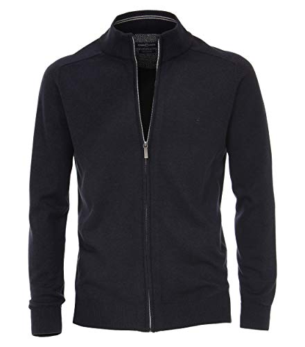 CASAMODA Herren Strickjacke, Blau (Marine 135), Medium von CASAMODA