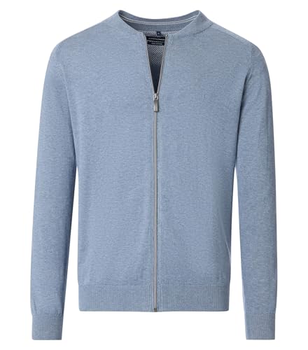 CASAMODA - Herren Strickjacke unifarben (004440), Größe:5XL, Farbe:Silberblau (741) von CASAMODA