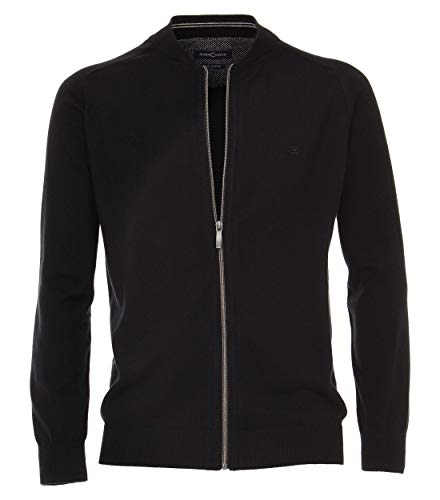 CASAMODA Herren Strickjacke uni ,XXL ,Schwarz von CASAMODA