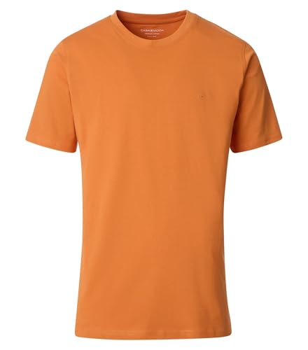 CASAMODA Herren T-Shirt (004200), Größe:L, Farbe:Orange (476) von CASAMODA