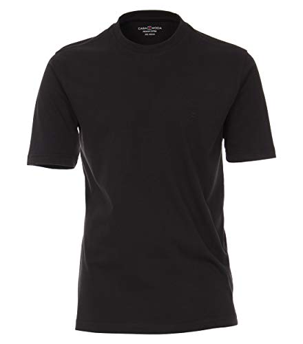 CASAMODA T-Shirt Uni Tiefschwarz M von CASAMODA