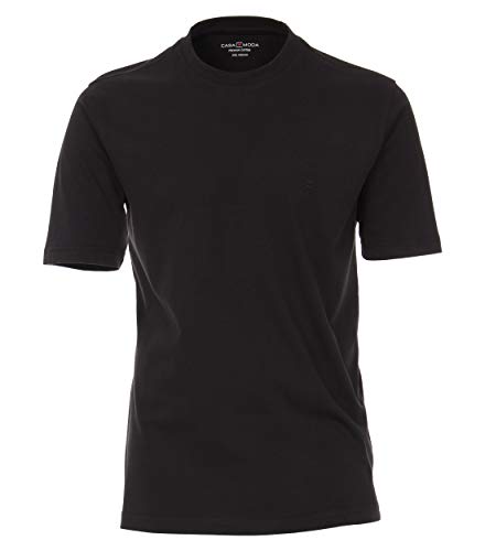 CASAMODA T-Shirt Uni Tiefschwarz XL von CASAMODA