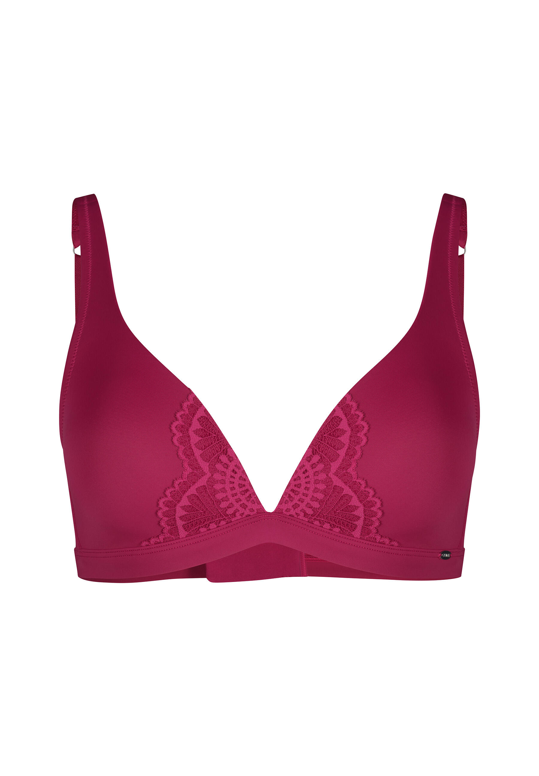 SKINY - SKINY Damen Triangel gepaddet Micrornaments sangria - Gr. - 75 A von SKINY