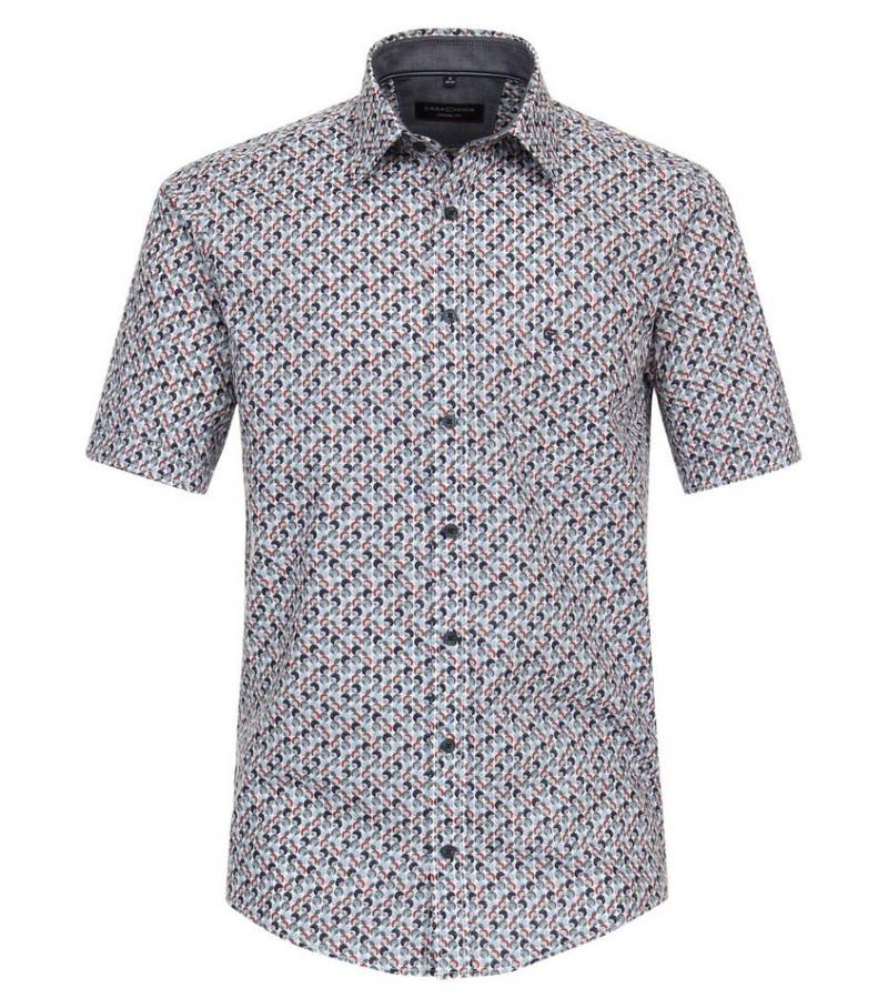 CASAMODA Kurzarmhemd CASAMODA Freizeithemd Kurzarm Print von CASAMODA