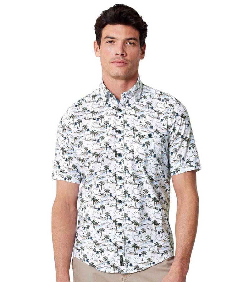 CASAMODA Kurzarmhemd CASAMODA Freizeithemd Kurzarm Print von CASAMODA