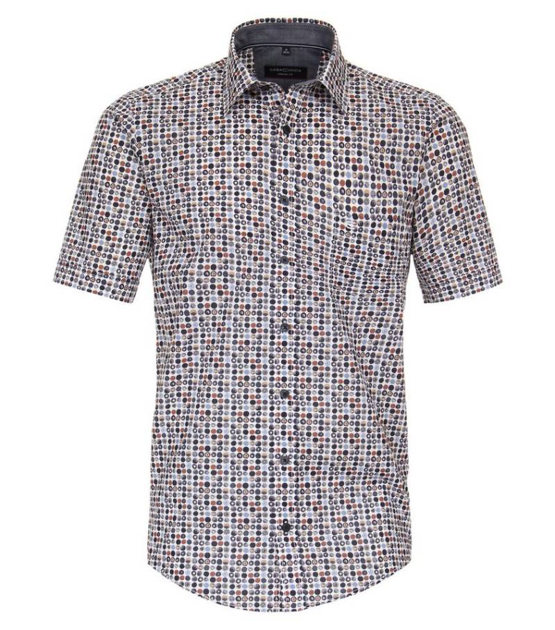 CASAMODA Kurzarmhemd CASAMODA Freizeithemd Kurzarm Print von CASAMODA