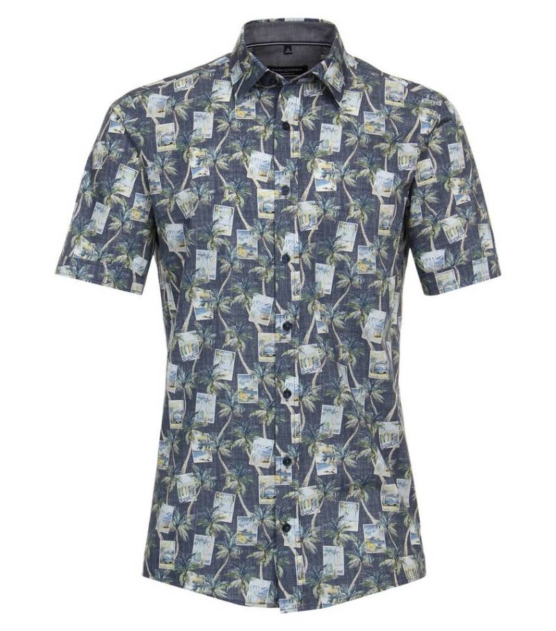 CASAMODA Kurzarmhemd CASAMODA Freizeithemd Kurzarm Print von CASAMODA