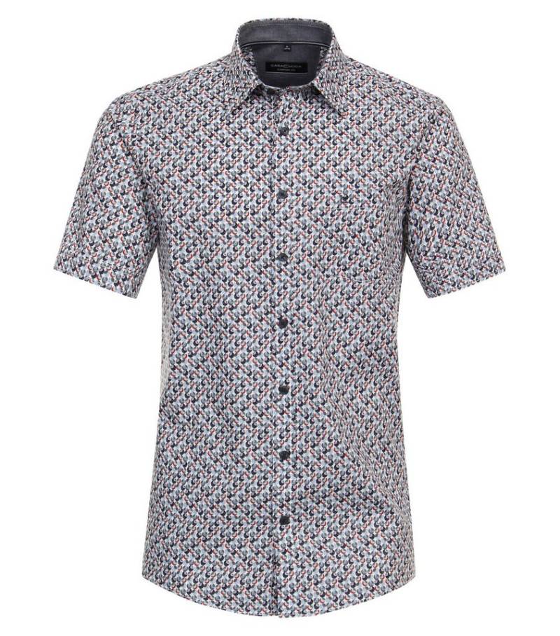CASAMODA Kurzarmhemd CASAMODA Freizeithemd Kurzarm Print von CASAMODA