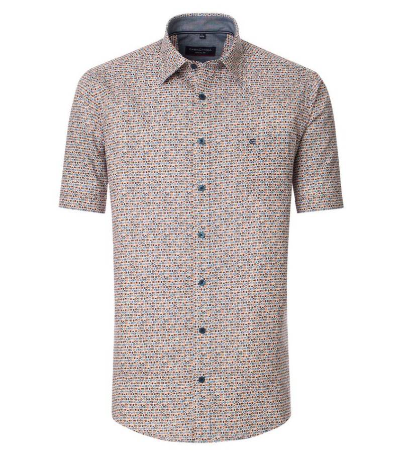 CASAMODA Kurzarmhemd CASAMODA Freizeithemd Kurzarm Print von CASAMODA