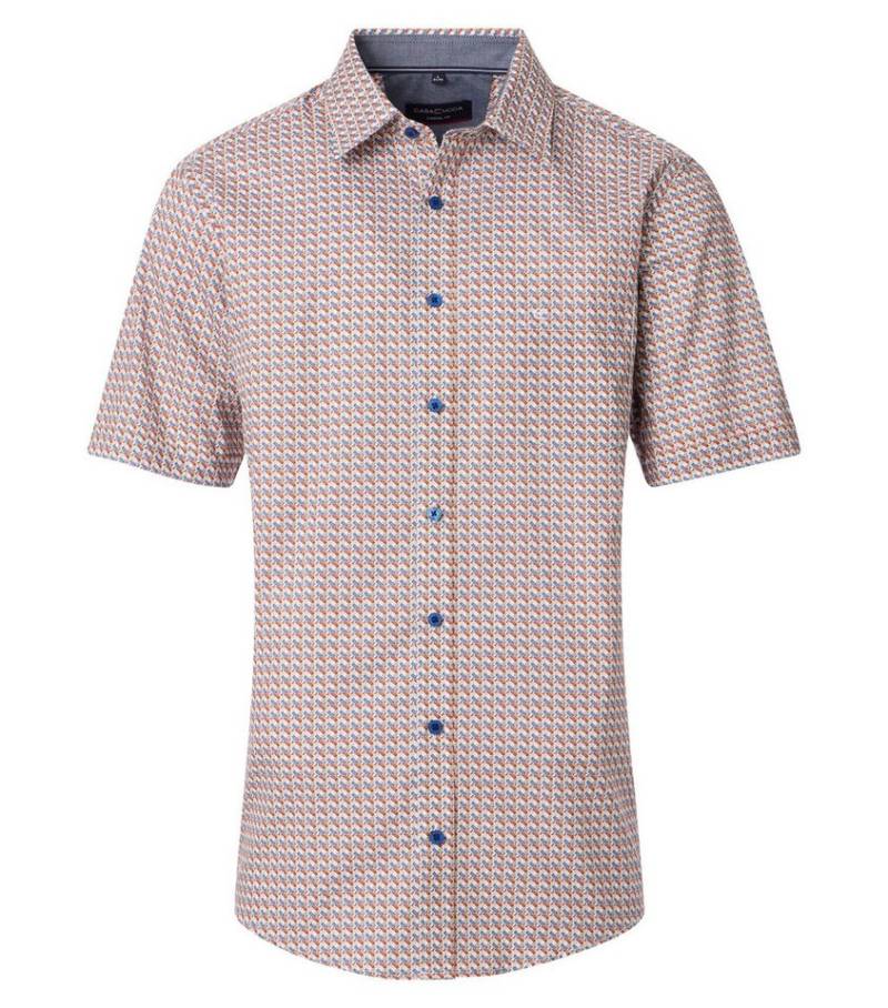 CASAMODA Kurzarmhemd CASAMODA Freizeithemd Kurzarm Print von CASAMODA