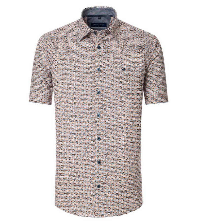 CASAMODA Kurzarmhemd CASAMODA Freizeithemd Kurzarm Print von CASAMODA