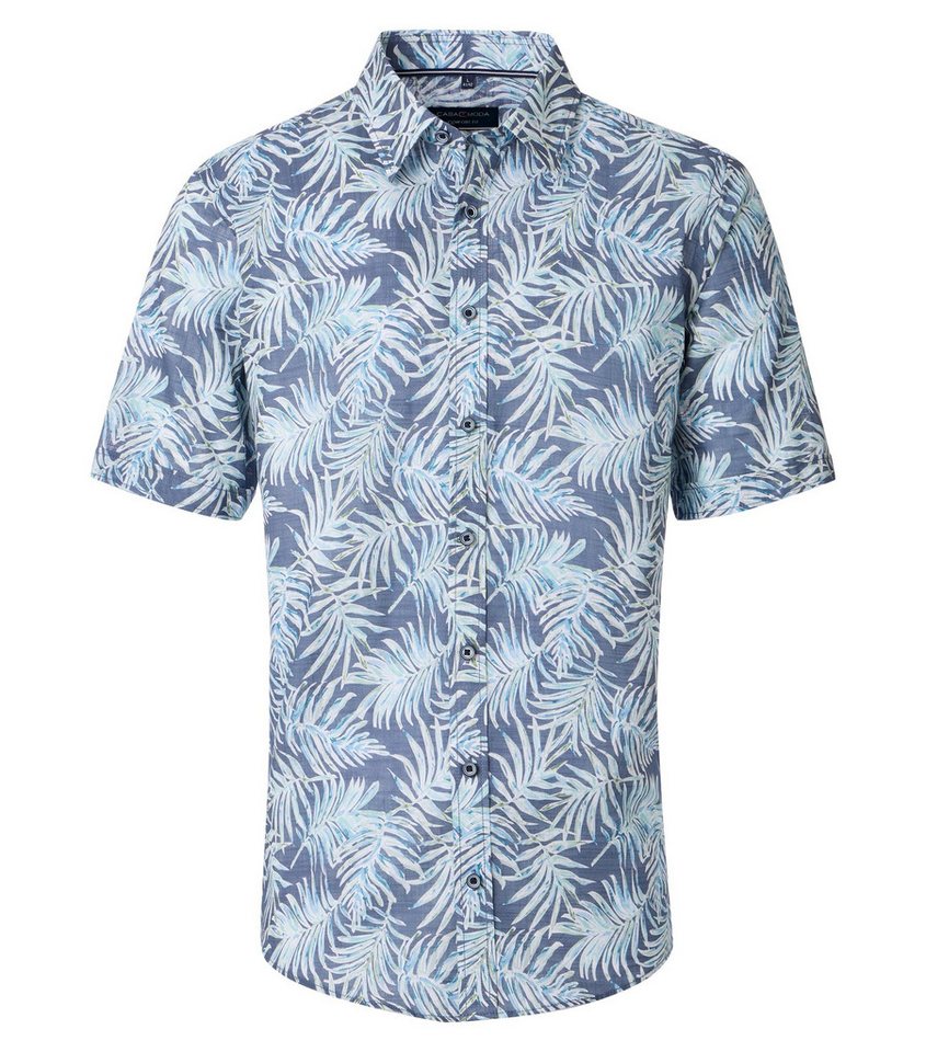 CASAMODA Kurzarmhemd CASAMODA Freizeithemd Kurzarm Print von CASAMODA