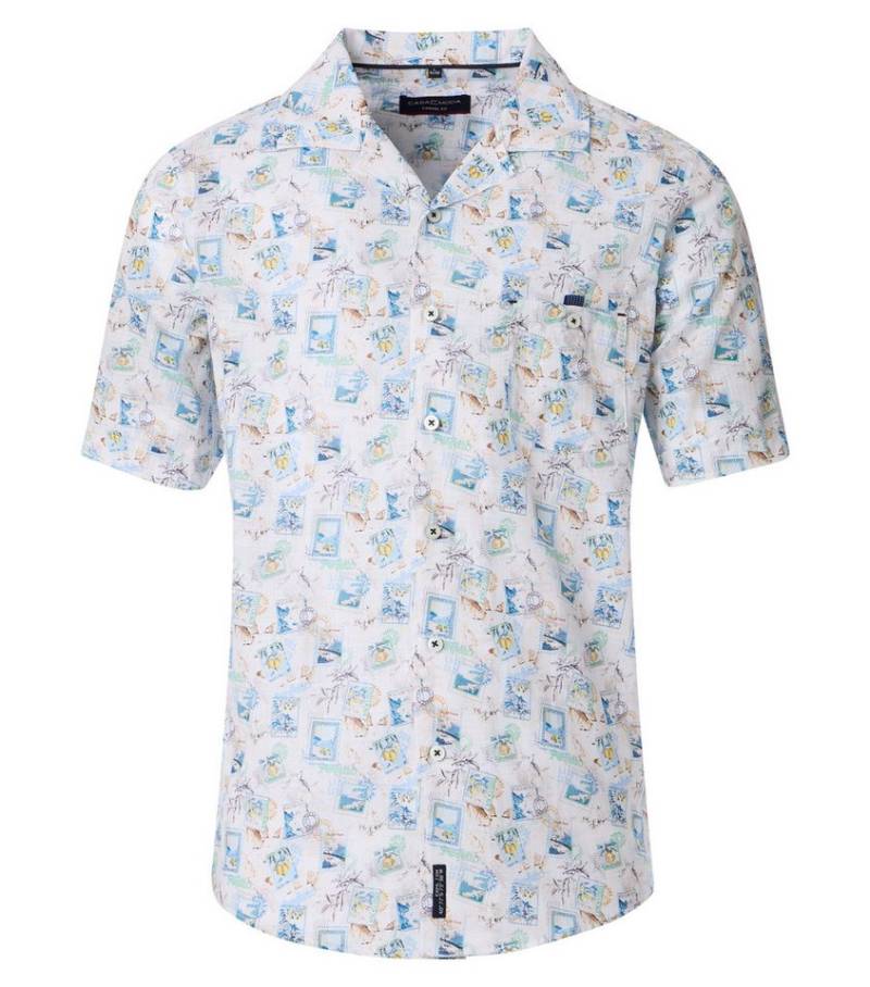 CASAMODA Kurzarmhemd CASAMODA Freizeithemd Kurzarm Print von CASAMODA