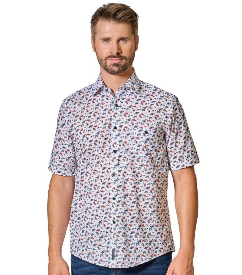 CASAMODA Kurzarmhemd CASAMODA Freizeithemd Kurzarm Print von CASAMODA