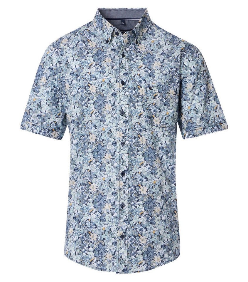 CASAMODA Kurzarmhemd CASAMODA Freizeithemd Kurzarm Print von CASAMODA