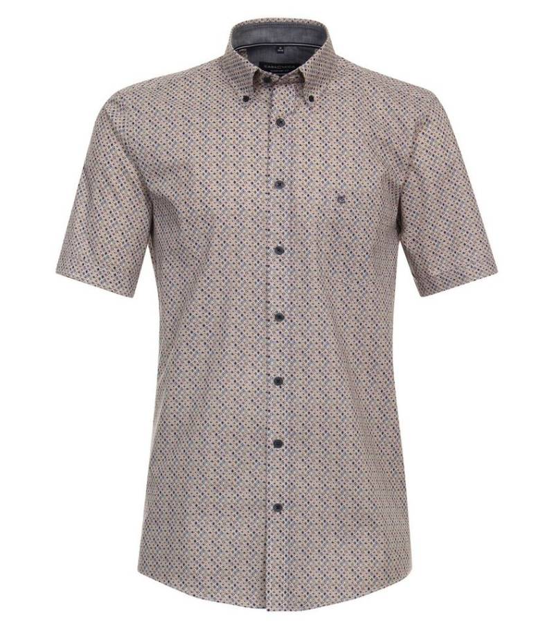 CASAMODA Kurzarmhemd CASAMODA Freizeithemd Kurzarm Print von CASAMODA