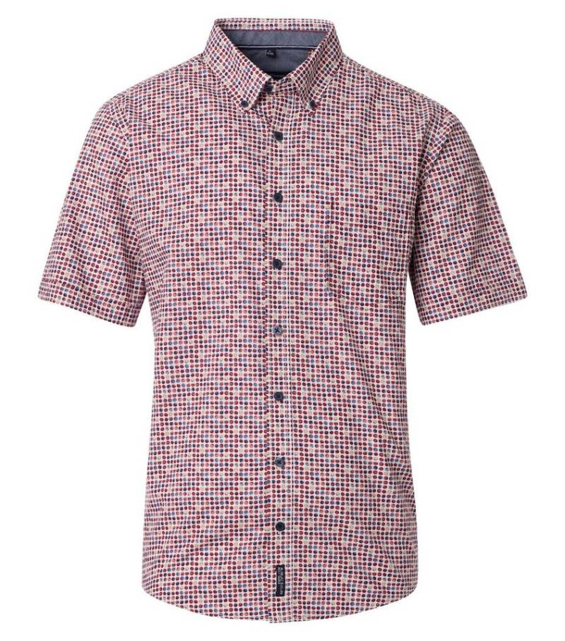CASAMODA Kurzarmhemd CASAMODA Freizeithemd Kurzarm Print von CASAMODA
