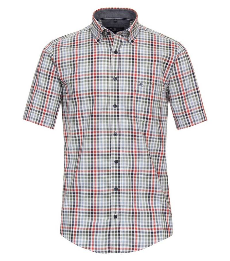 CASAMODA Kurzarmhemd CASAMODA Freizeithemd Kurzarm kariert von CASAMODA