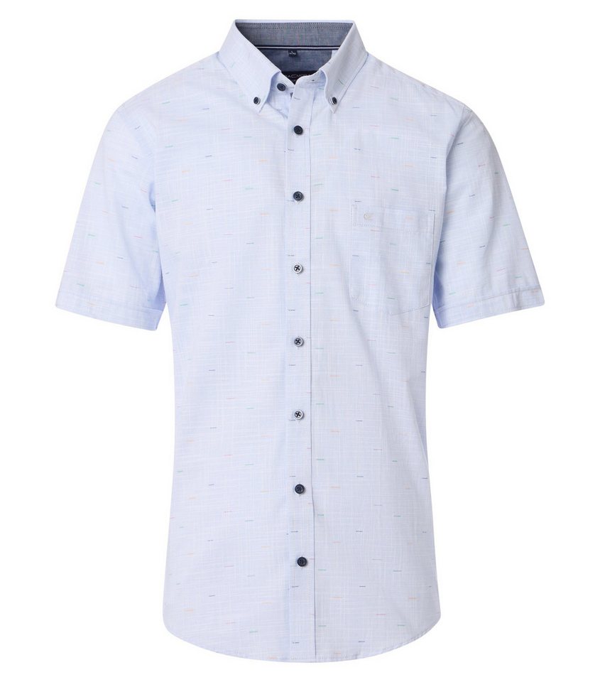 CASAMODA Kurzarmhemd CASAMODA Freizeithemd Kurzarm uni von CASAMODA