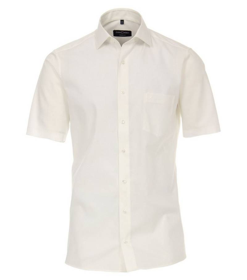 CASAMODA Kurzarmhemd Popeline Hemd Halbarm uninah figurbetonend von CASAMODA