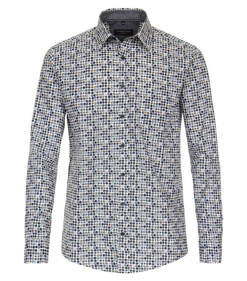 CASAMODA Kurzarmshirt Langarm FreizeitHemd für Herren (1-tlg., keine Angabe) von CASAMODA