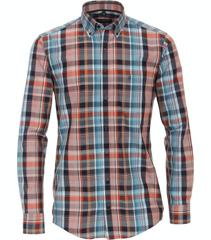 CASAMODA Kurzarmshirt Langarm FreizeitHemd für Herren (1-tlg., keine Angabe) von CASAMODA