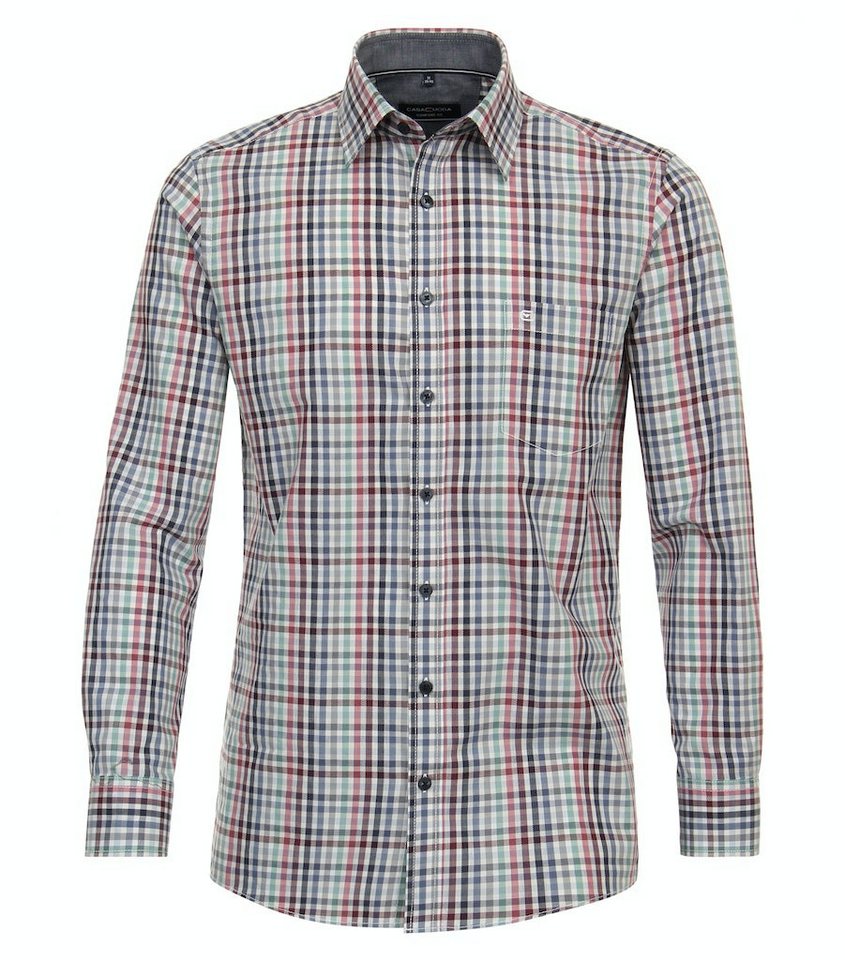 CASAMODA Kurzarmshirt Langarm FreizeitHemd für Herren (1-tlg., keine Angabe) von CASAMODA